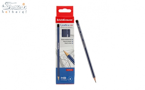 پکیج 1: مداد مشکی 12 عددی  HB برند Erichkrause