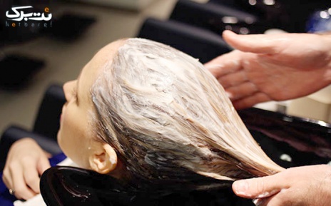 پکیج 2 :‌ رنگ موی کوتاه در سالن زیبایی روژینا