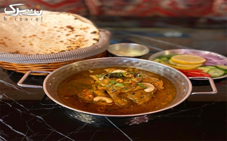 منو غذا های گوشتی در رستوران هندی آکاش