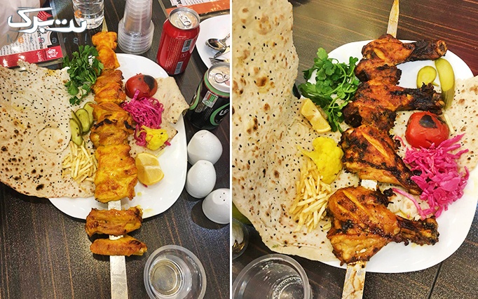 رستوران رز سفید با منو غذای ایرانی