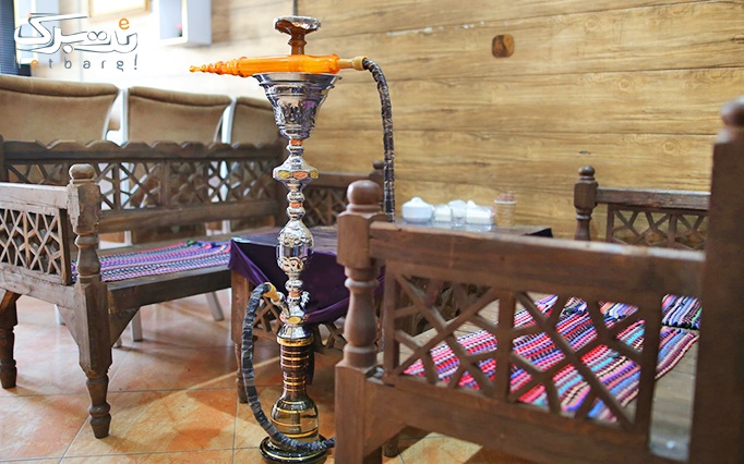 سرویس چای و قلیان عربی در سفره خانه مداین