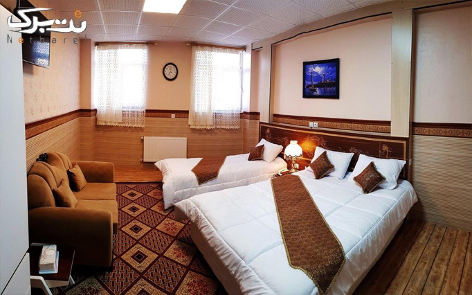 اتاق دو تخته + صبحانه در هتل 3 ستاره الزهرا یزد