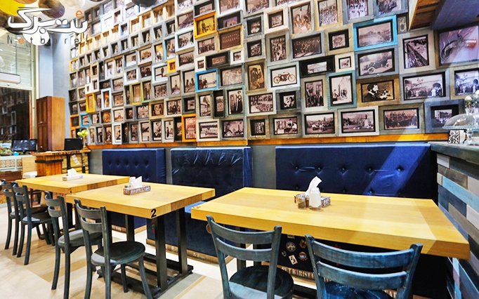 کافه رستوران دکه با سرویس سفره خانه ای عربی