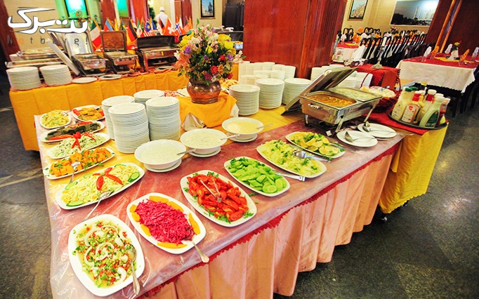 بوفه افطار و شام در رستوران زیتون