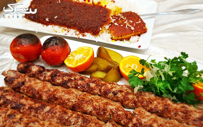 غذای ایرانی در رستوران دارچین شاندیز