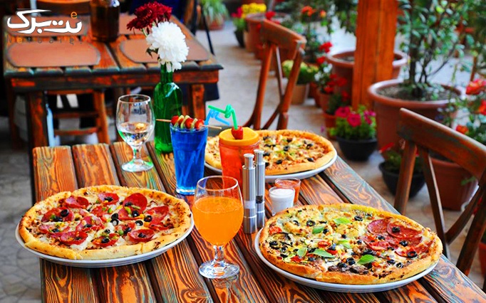 انواع پیتزا در رستوران ایتالیایی زینو (احمد آباد)