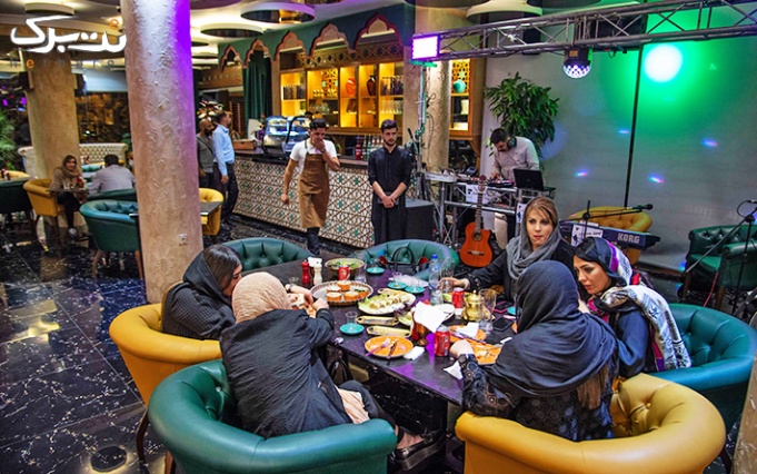 منو شربت و چای سنتی در کافه رستوران ابن بطوطه
