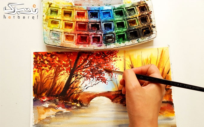 آموزش نقاشی در موسسه هنری دایره رنگی
