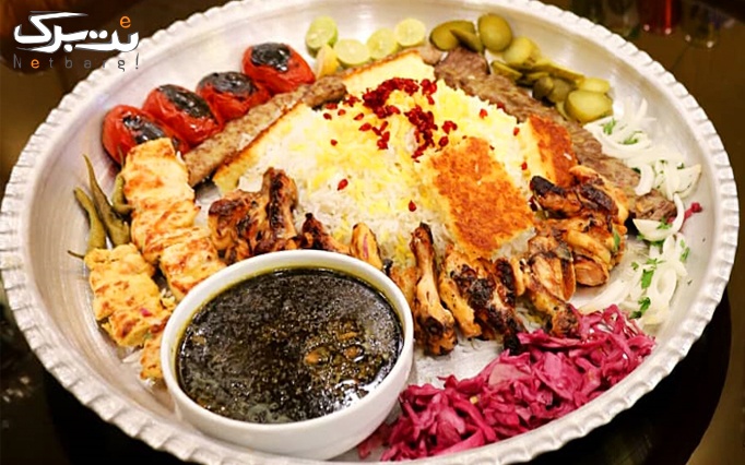 منو غذاهای ایرانی در رستوران موعود