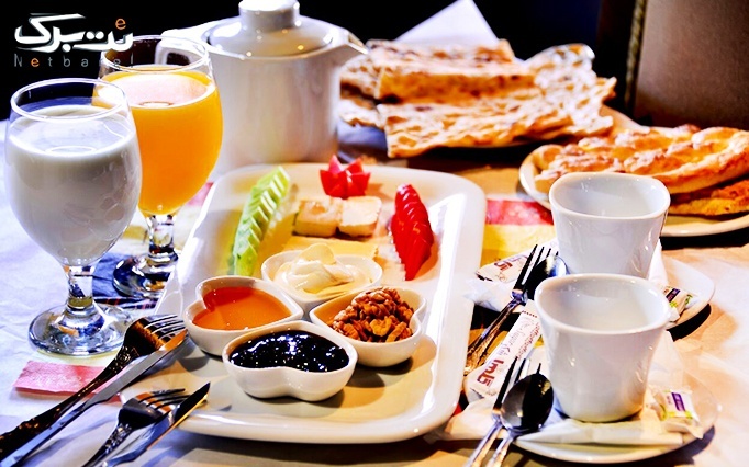منو صبحانه در هتل ساحلی نارین