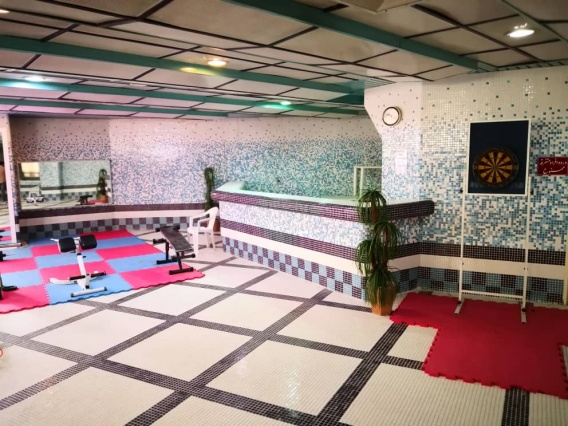 حمام مراکشی در مجموعه آبی هتل 5 ستاره پارس
