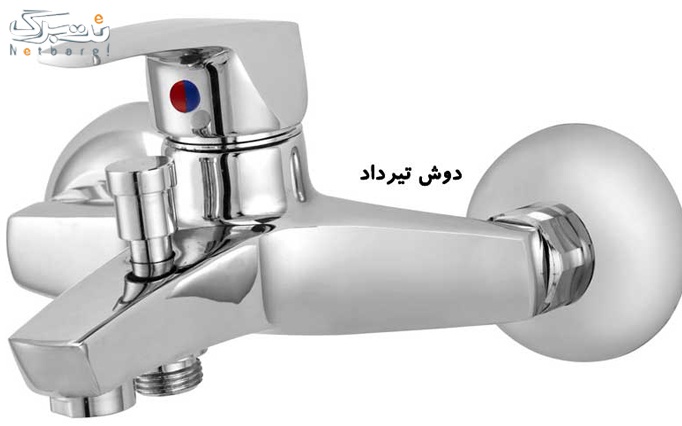 اهرمی تیرداد دوش از شیرآلات تیرگان (با ارسال رایگان)