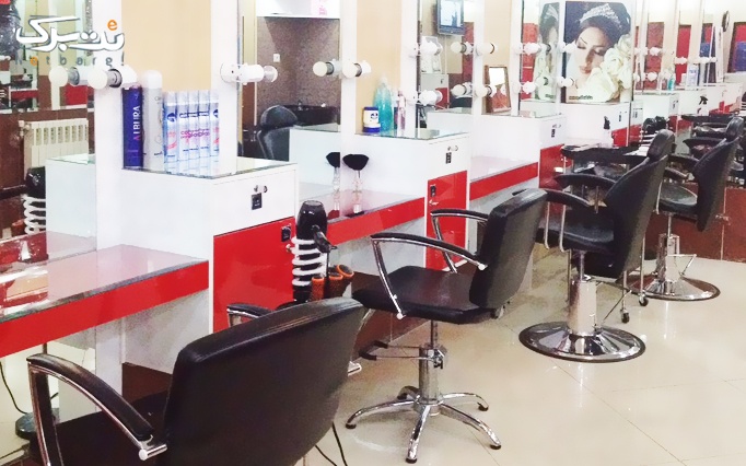 براشینگ مو در آرایشگاه نوگل
