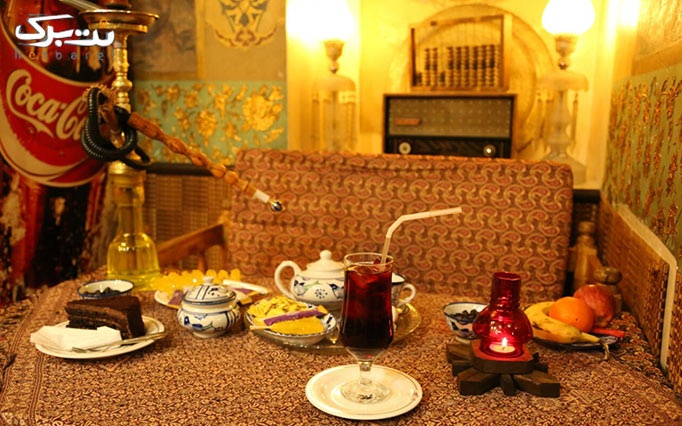 سرویس چای و تنقلات در سفره خانه دلشدگان