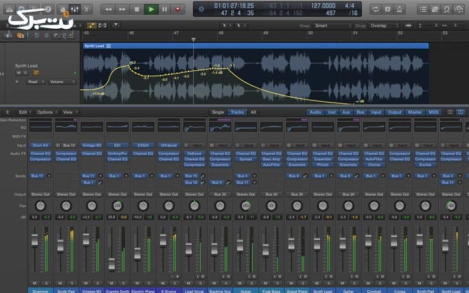 آموزش آهنگ سازی با نرم افزار Logic Pro X 