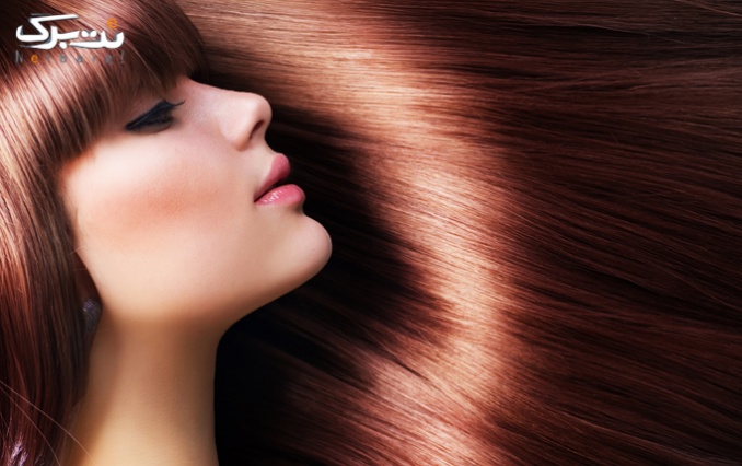 رنگ مو و مش فویلی در آرایشگاه تاج طلایی