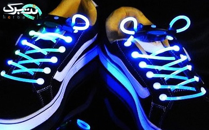 بند کفش شب رنگ LED از فروشگاه رهبری