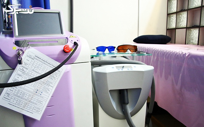 لیزر نواحی بدن با دستگاه الکساندرایت در مطب دکتر حکیمی