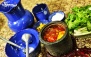 سفره خانه نارونی با سرویس دیزی و چای سنتی دو نفره