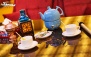 سرویس چای سنتی عربی در سفره خانه ماهور