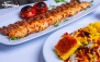 چلو گوشت مخصوص شاندیز در رستوران حسین شیشلیکی