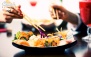 غذای اصیل شرقی در رستوران خانه آسیایی