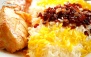 زرشک پلو با مرغ پرسی در رستوران ایرانی و ترکی مارال با ارزش 15,000 تومان